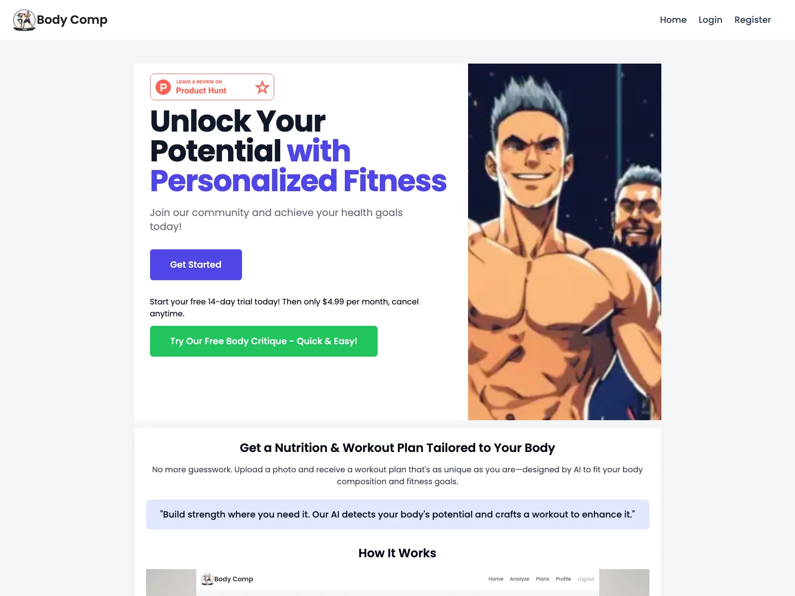 BodyCompAI: Unlock Your Fitness Potential