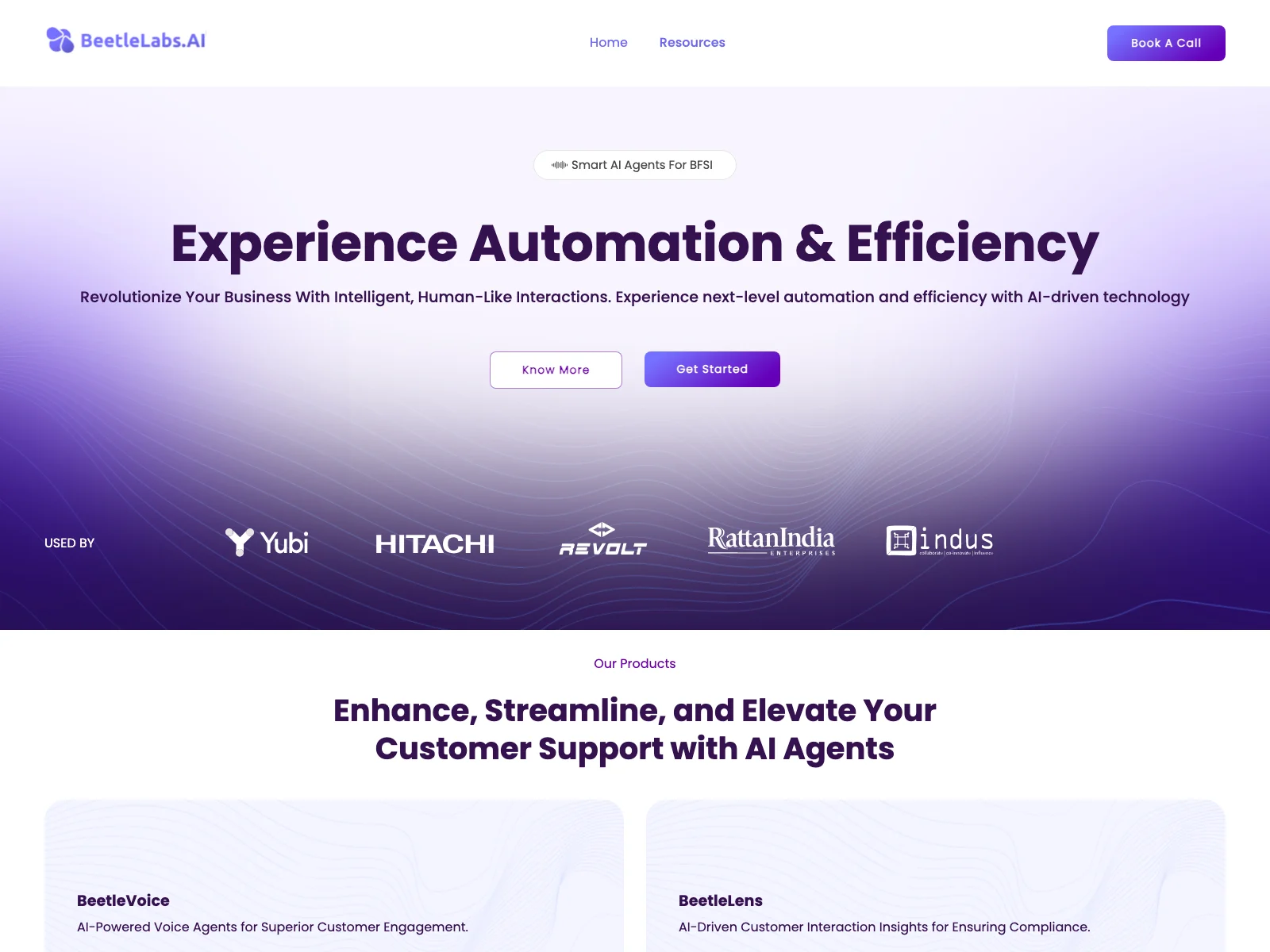 BeetleLabs.Ai: Intelligent AI Agents for Enhanced Business Efficiency and Customer Support