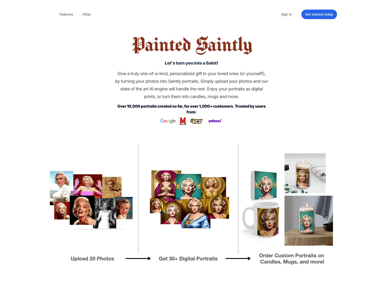 Painted Saintly: Create Stunning Saint Portraits with AI