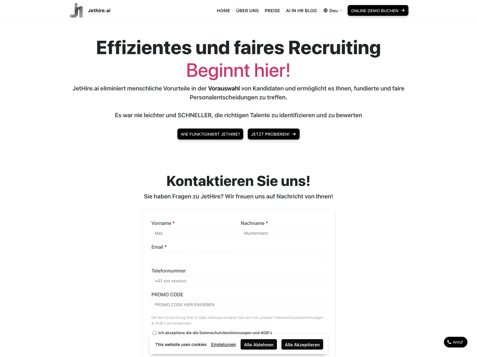 JetHire.ai: Revolutionizing Recruitment with AI