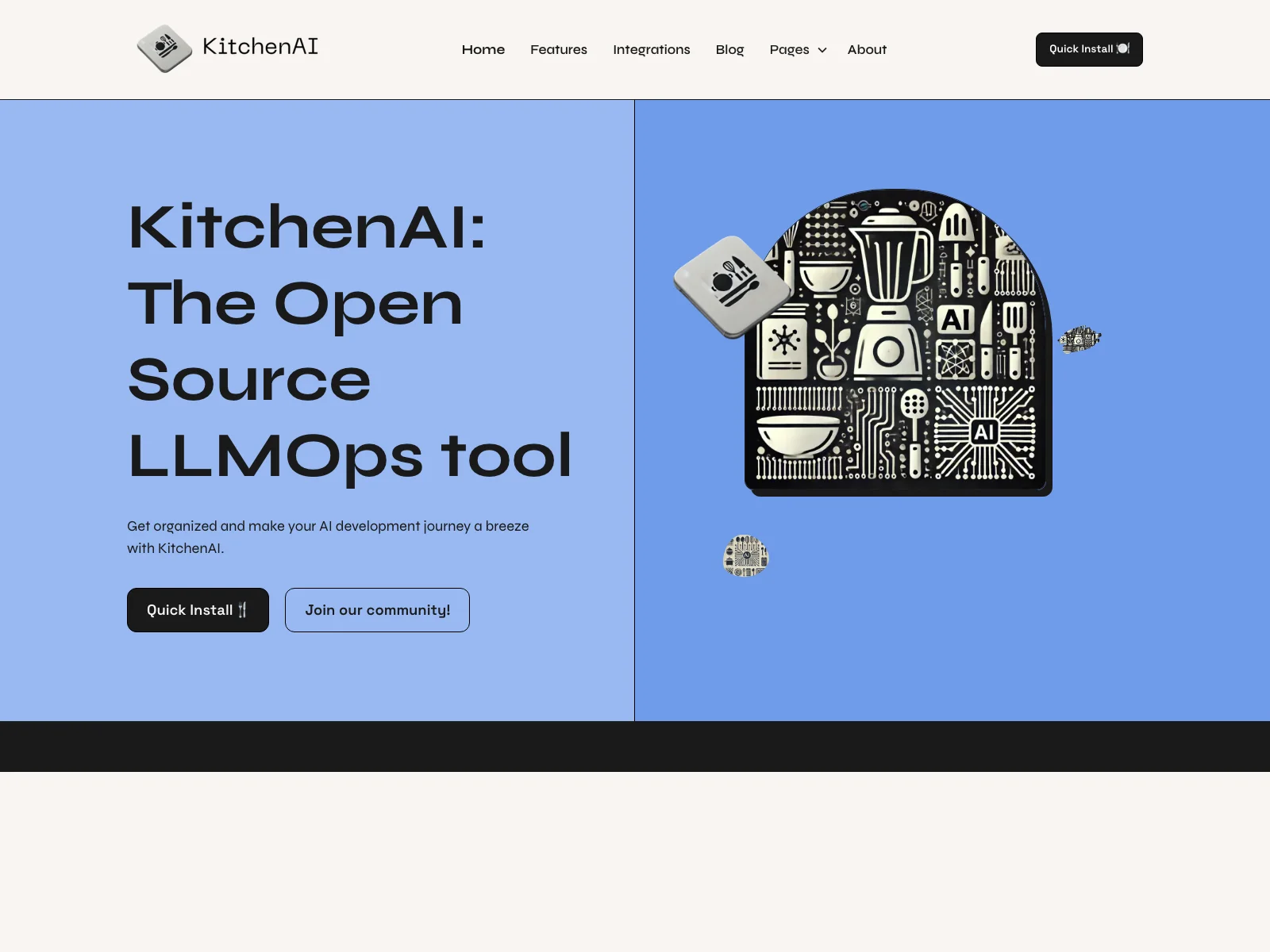 KitchenAI: Simplifying AI API Creation for Developers