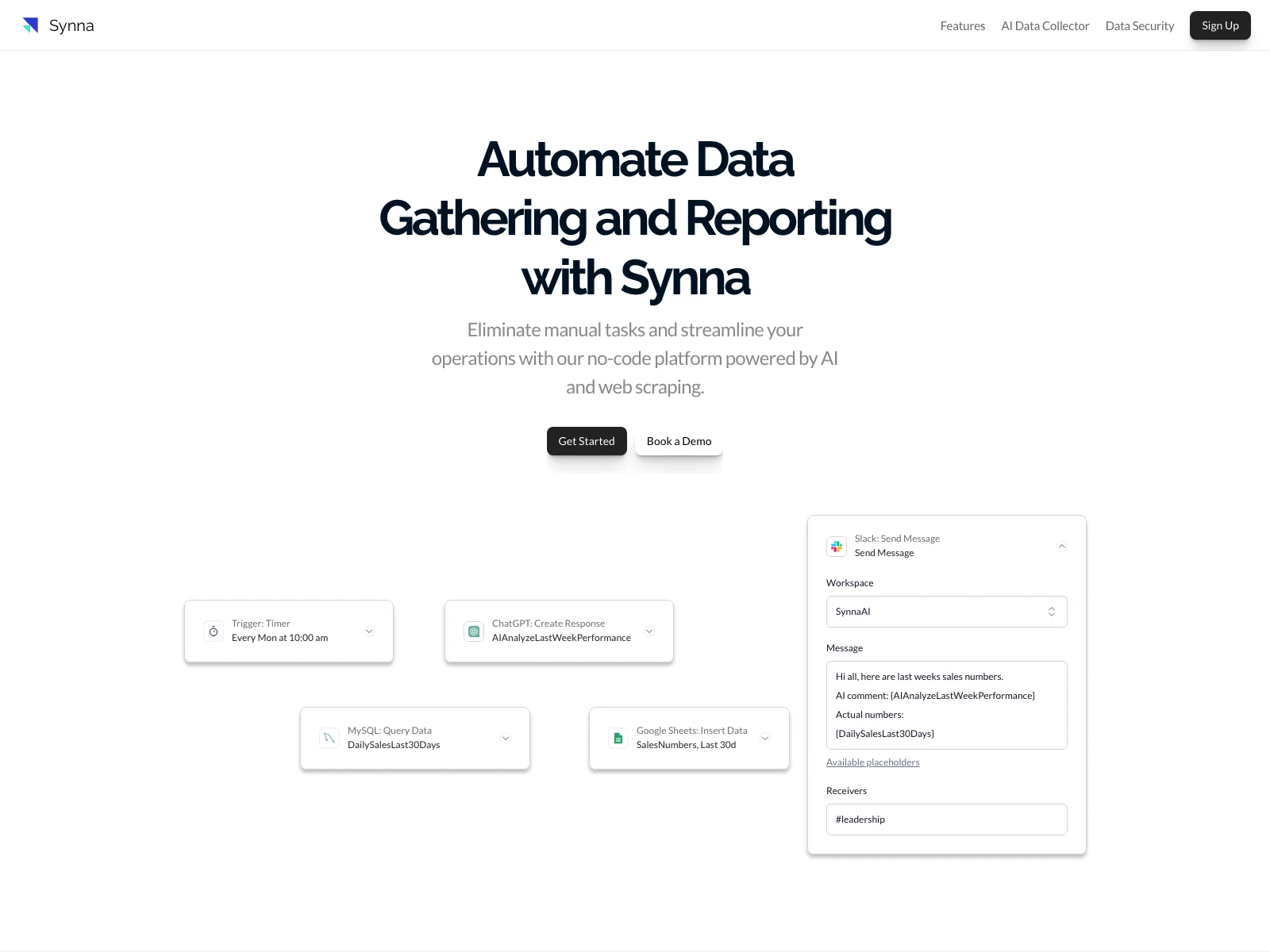 Synna.Ai: Streamlining Data Automation with Unbeatable Security