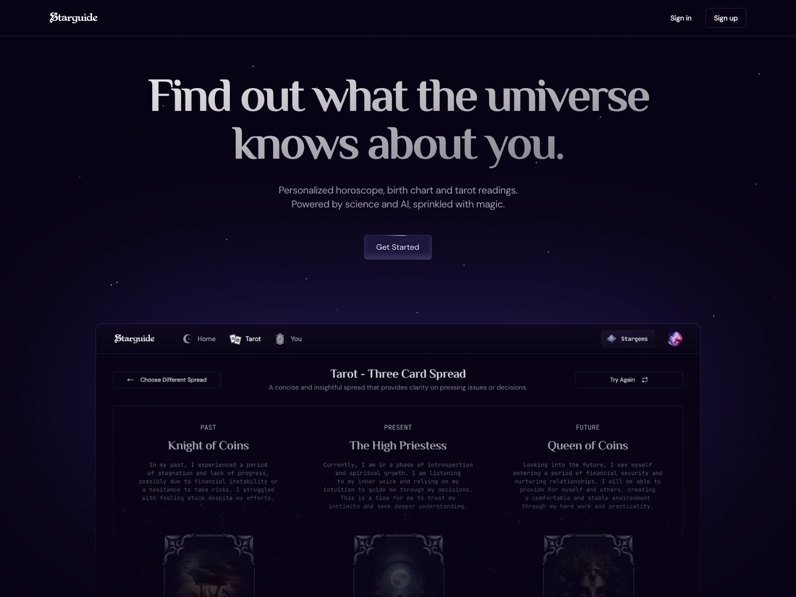 Starguide: Unveiling Celestial Insights with AI