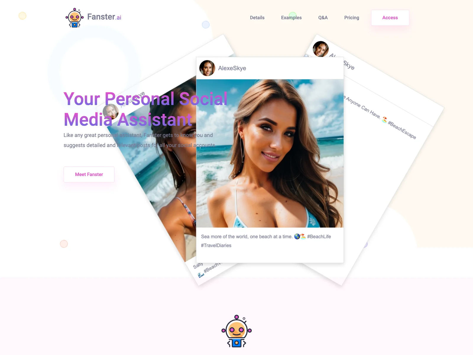 Enhance Your Social Media with Fanster.ai