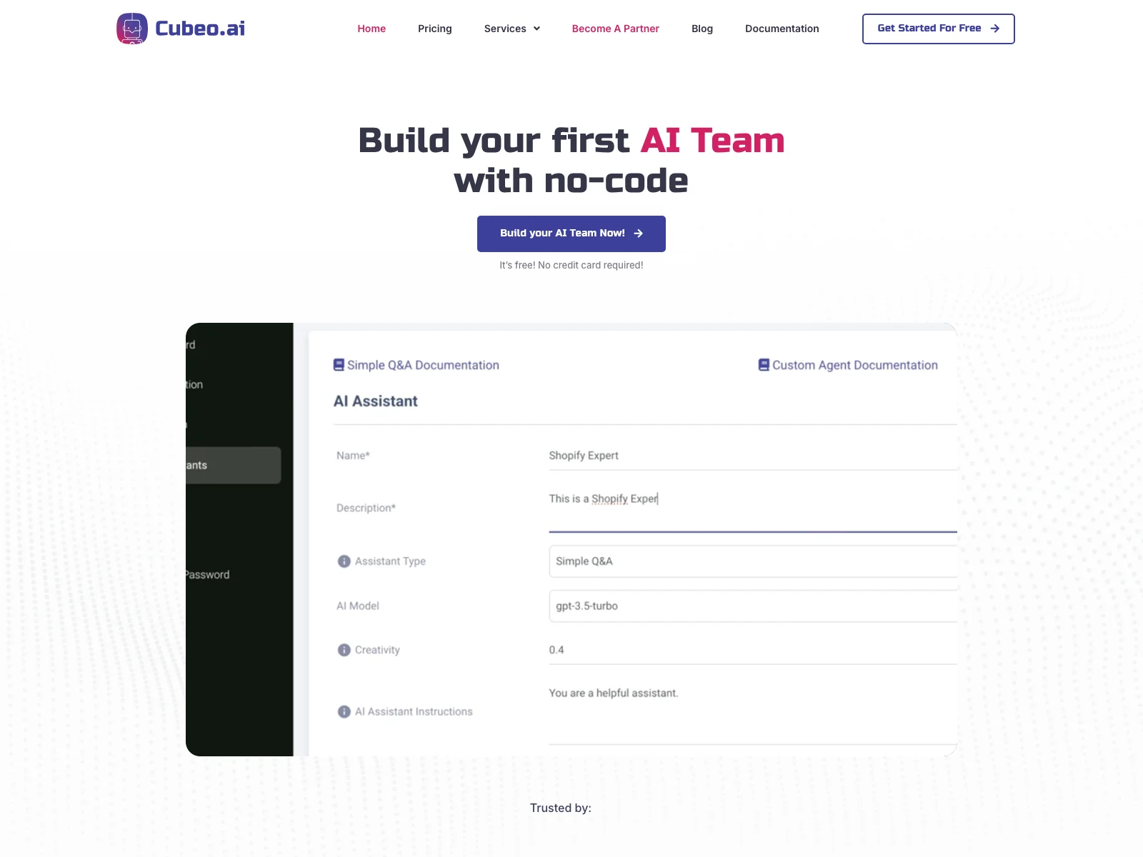 Cubeo AI: Build Custom AI Teams for Success