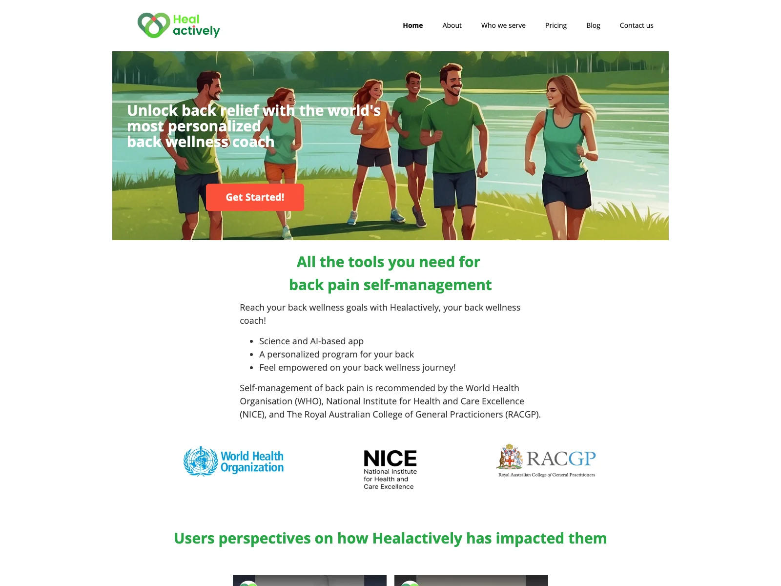 Healactively: Revolutionizing Back Pain Relief with Personalized Coaching