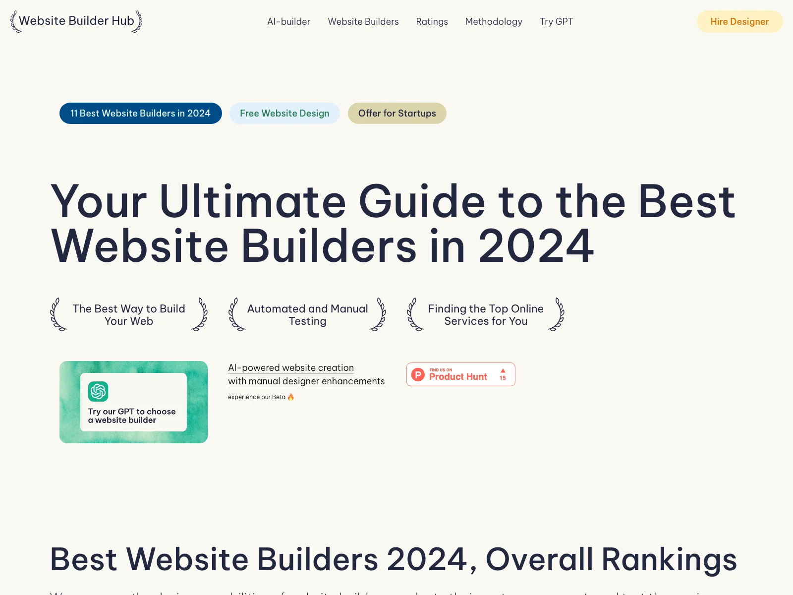 Website Builder Hub: Unleash Your Website's Potential in 2024