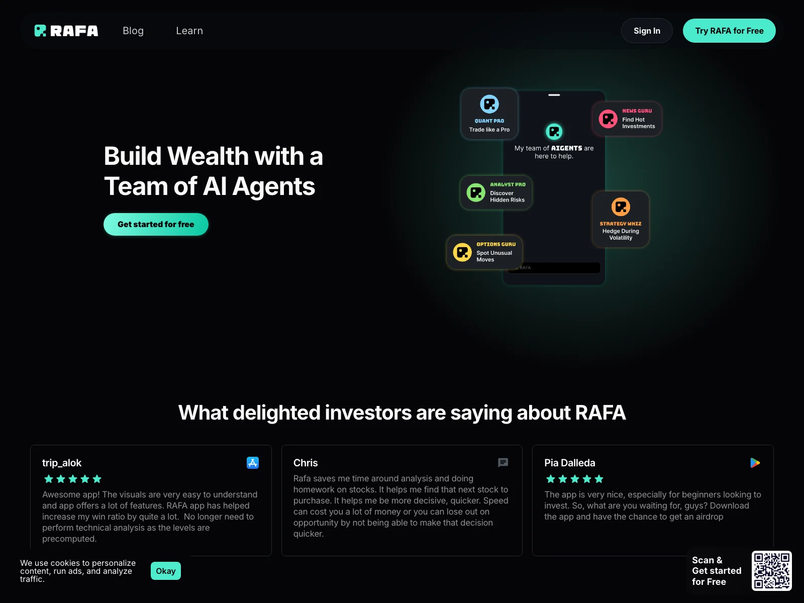 RAFA.ai: Your AI-Powered Investment Companion for Smarter Wealth Building