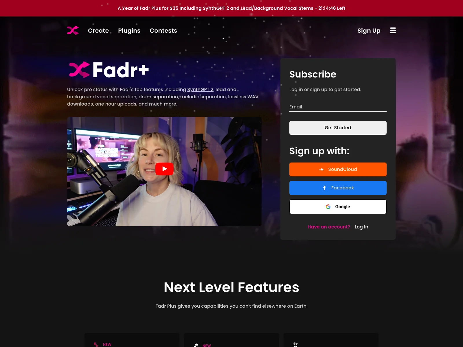 Fadr: Unleashing Musical Creativity with AI