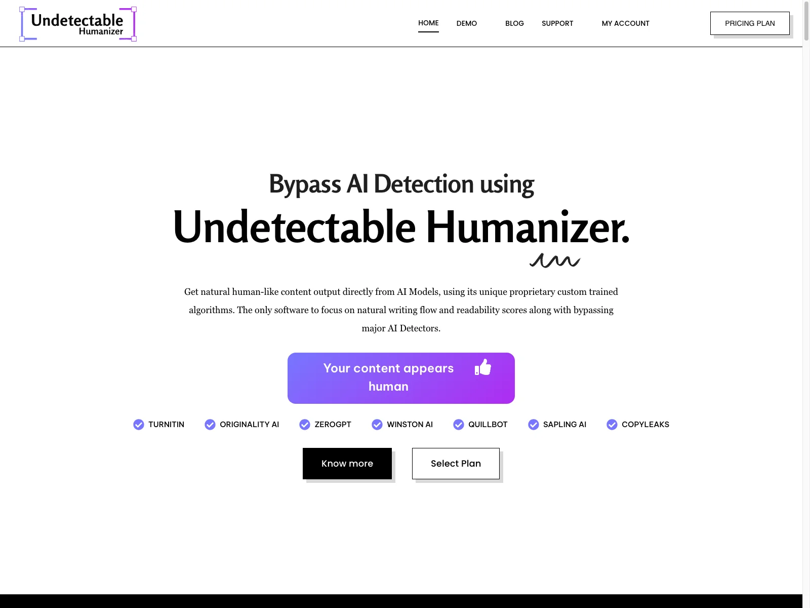 Undetectable Humanizer: Bypass AI Detectors for Human-like Content