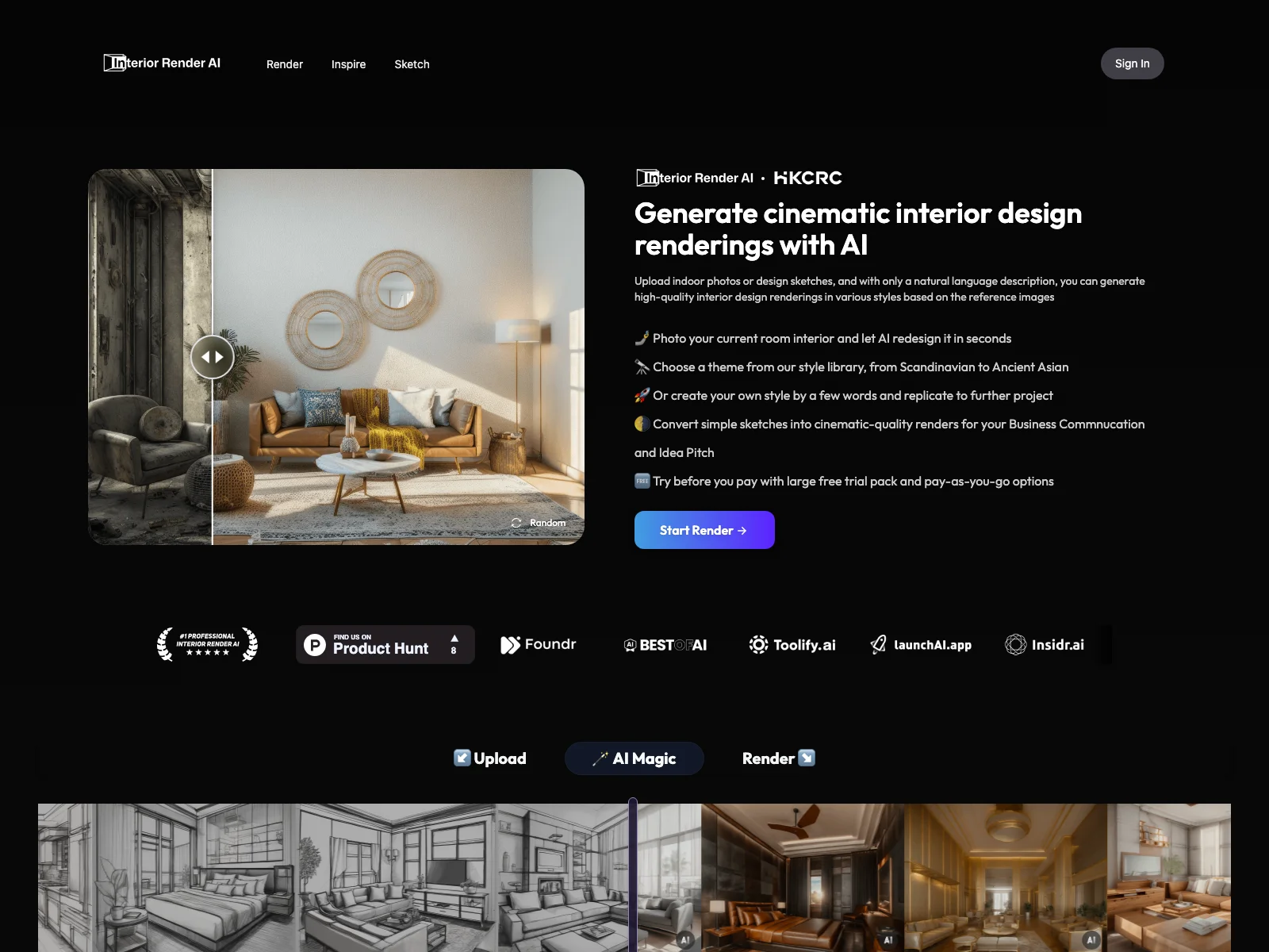 Interior Render AI: Transform Your Room with AI-Powered Design