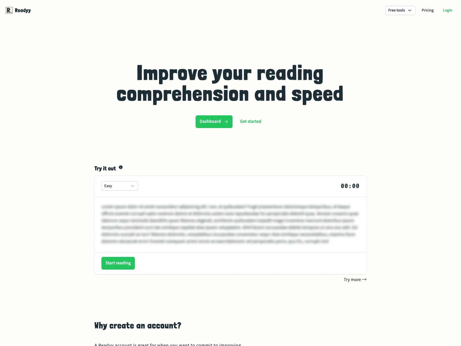 Readyy: Enhance Your Reading Speed & Comprehension with AI