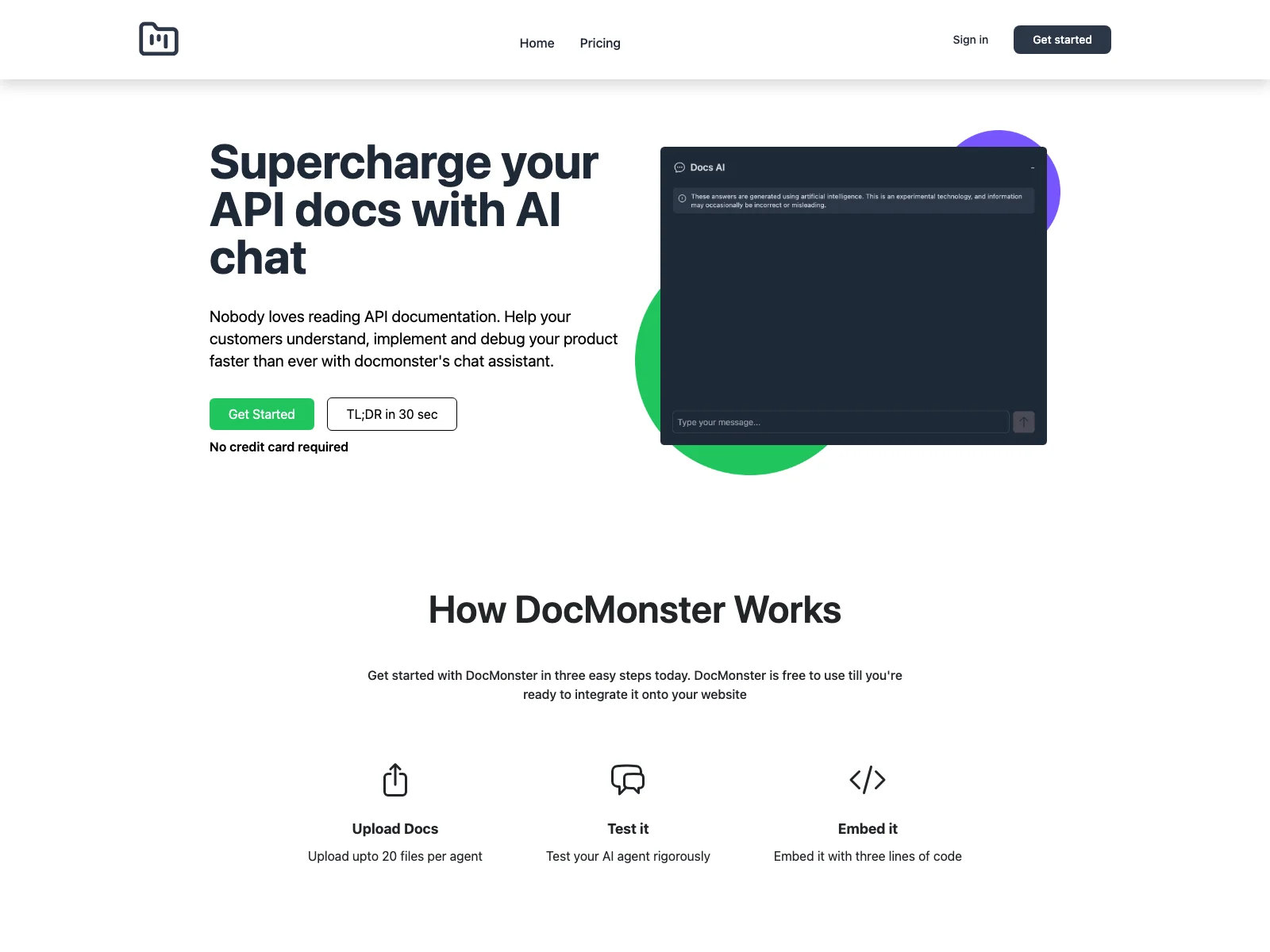 DocMonster: AI Chat Assistant for Supercharging API Documentation