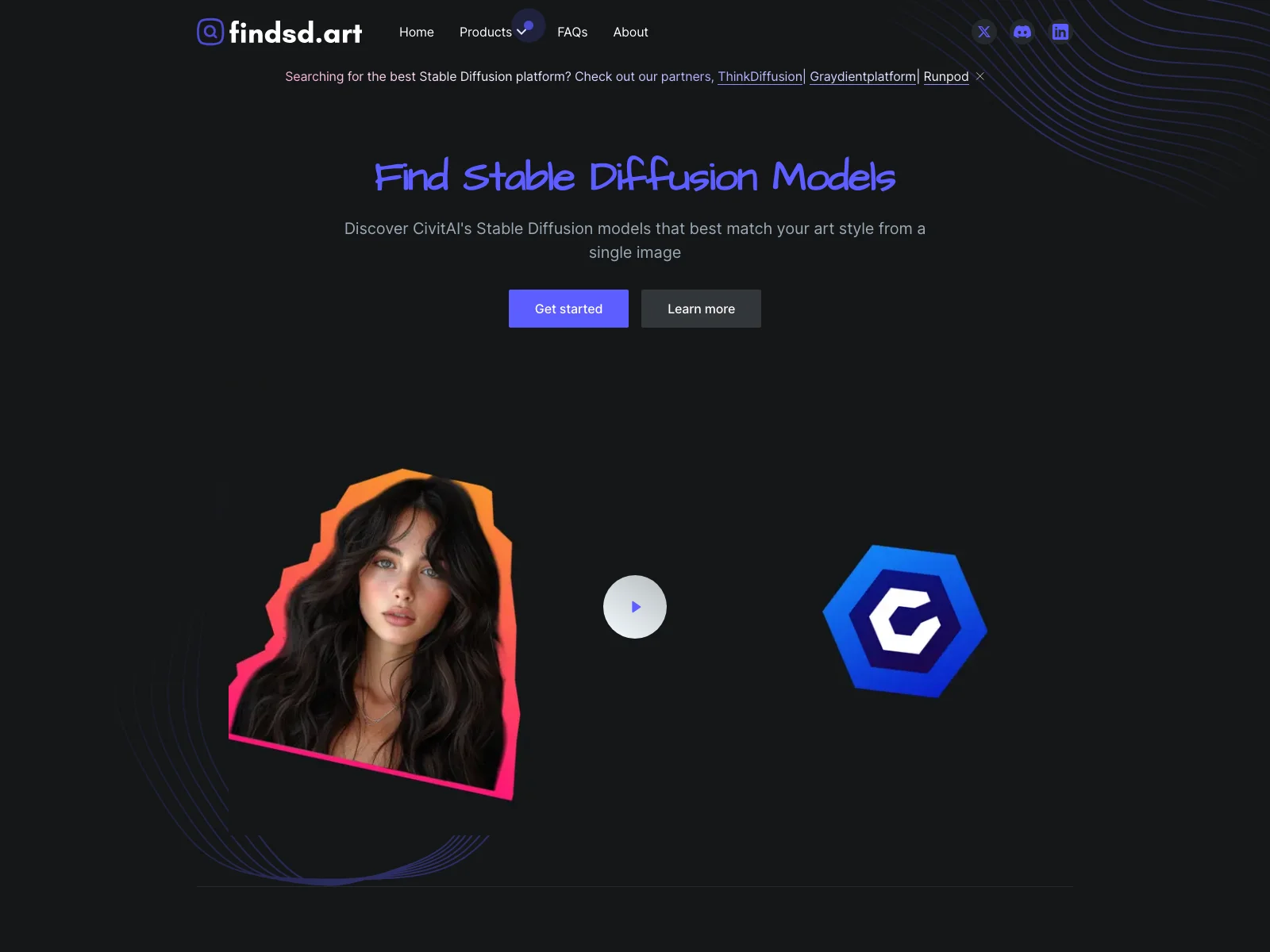 FindSD.art: Uncover Stable Diffusion Models for Your Art