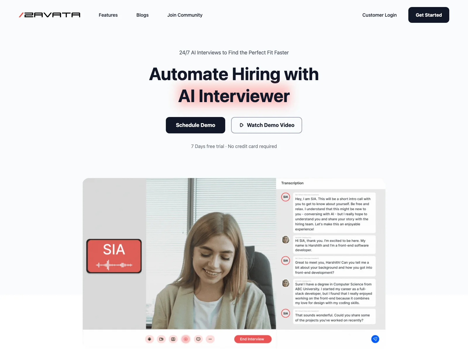 Zavata: Automate Hiring with Advanced AI Technology