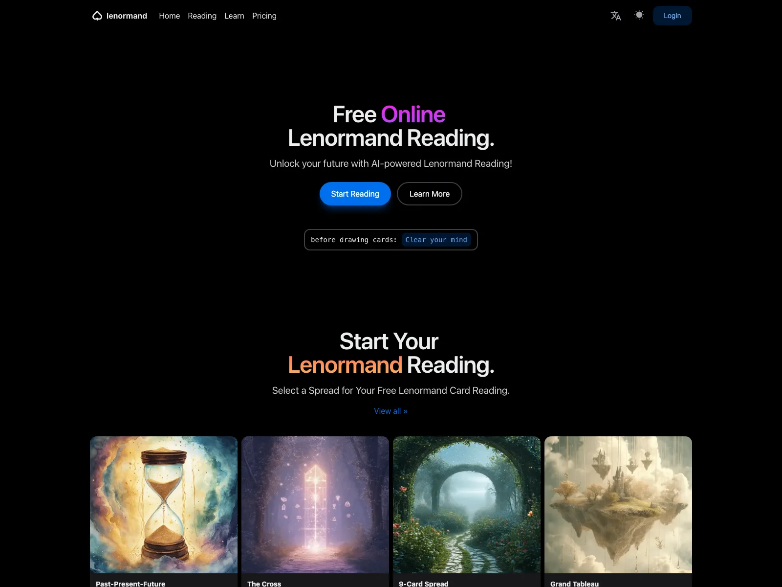 Free Lenormand Reading Online: Unlock Insights with AI