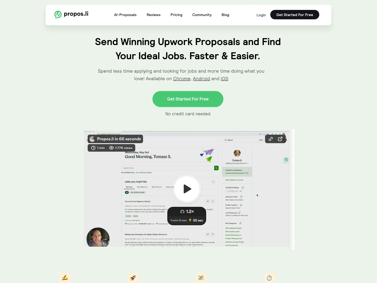 Propos.li - Streamline Freelance Proposals with AI