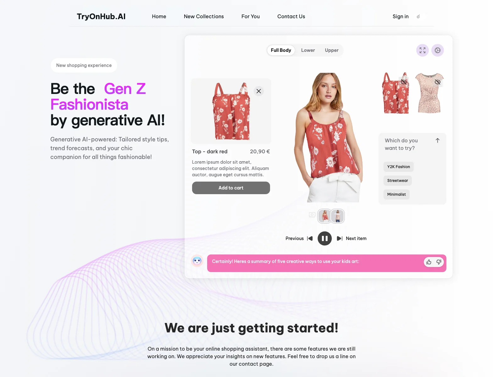 TryOnHub.AI: Transform Your Fashion Shopping with AI