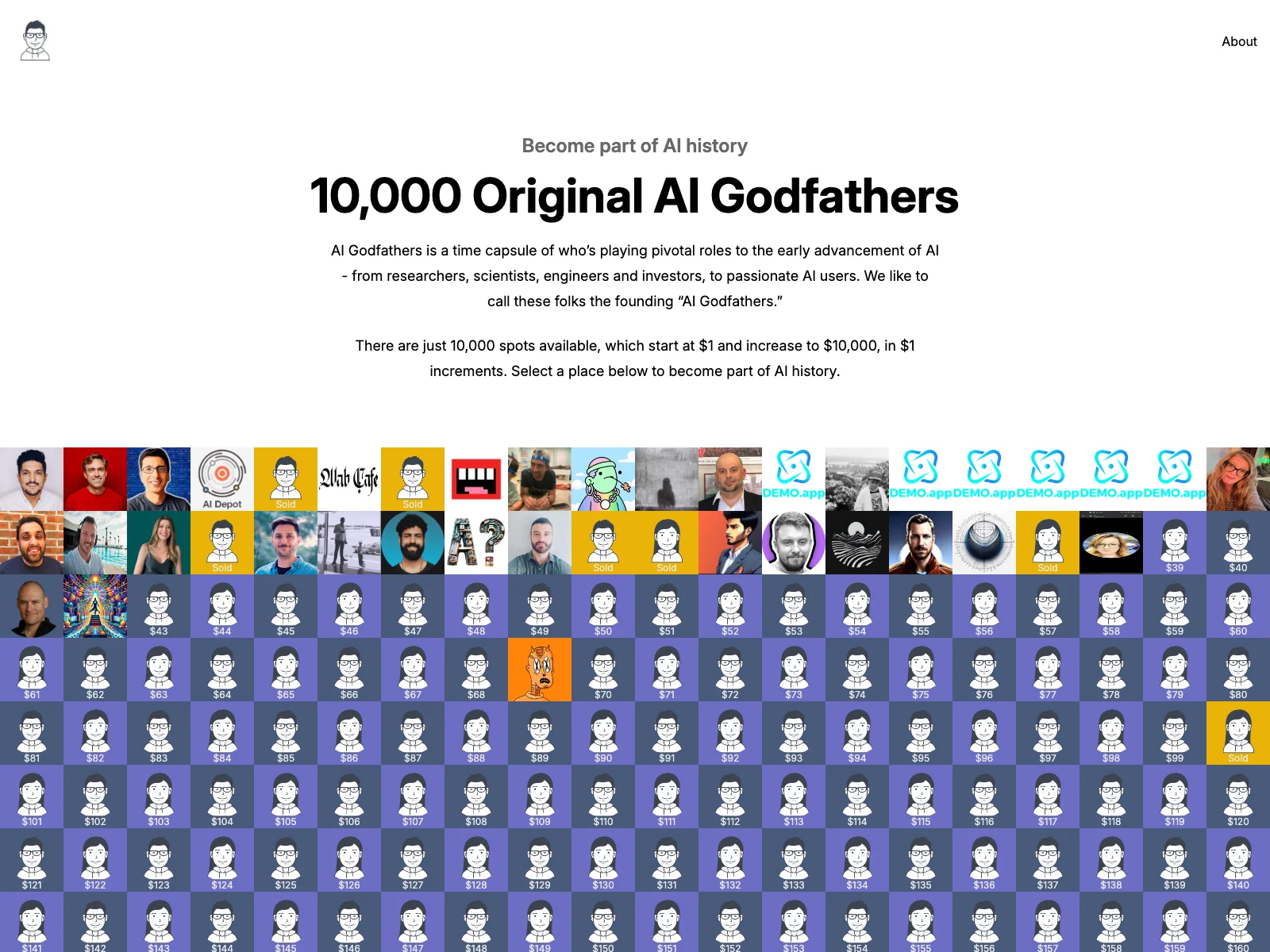 Be Part of AI History with 10,000 Original AI Godfathers