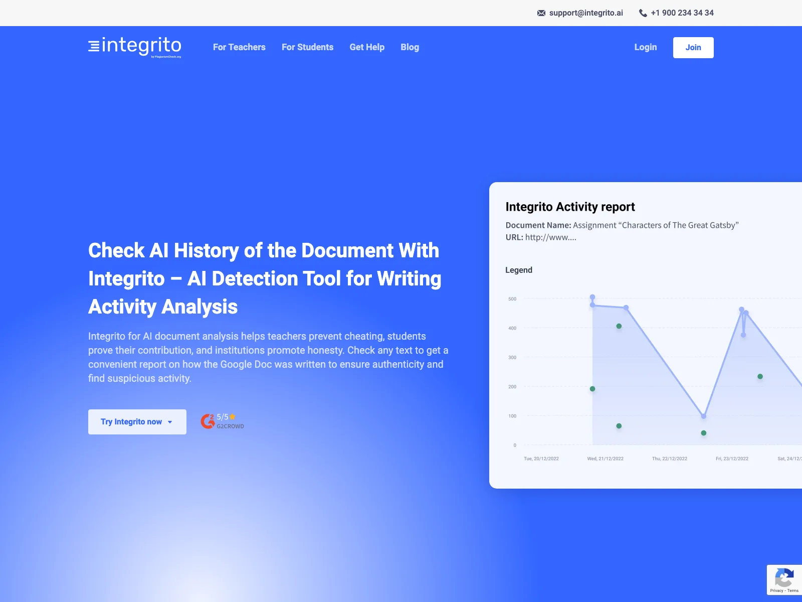 Integrito: Unveiling Google Doc AI History for Authenticity