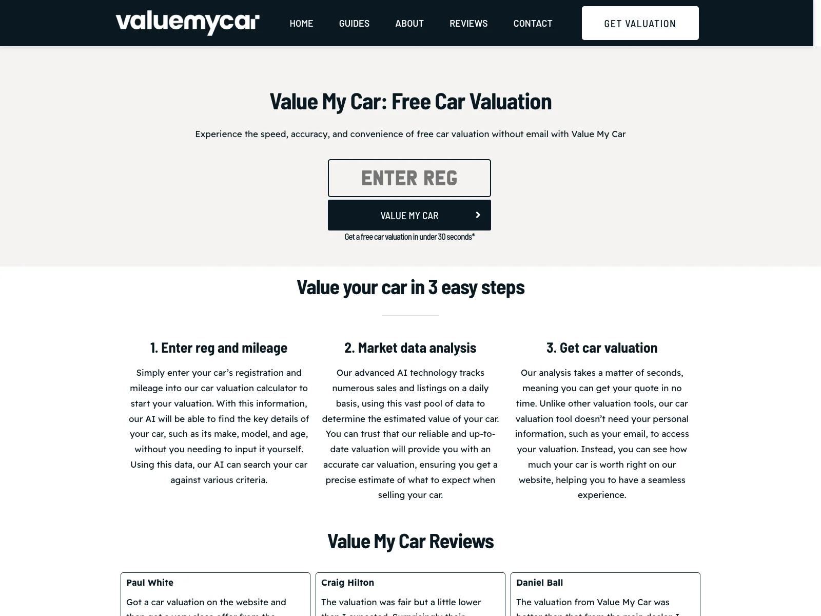 Value My Car: Quick, Accurate Car Valuations Without Email