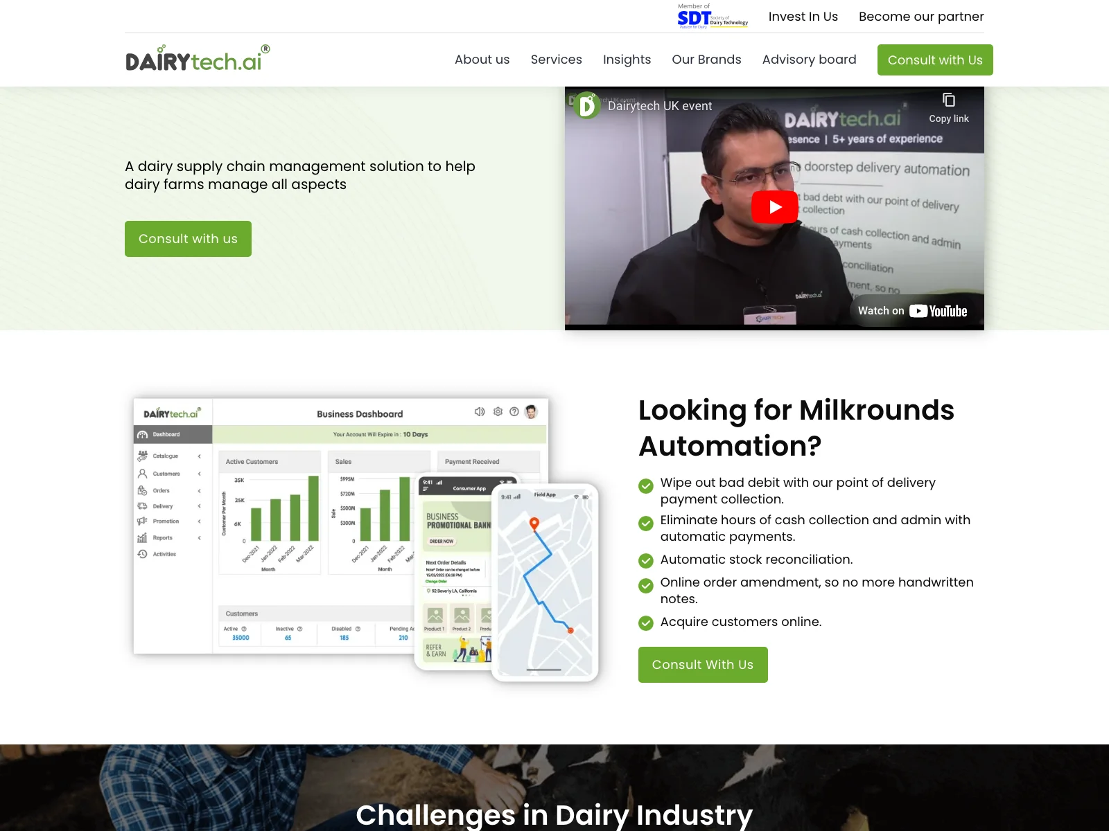 Revolutionize Dairy Supply Chain with Dairytech.ai