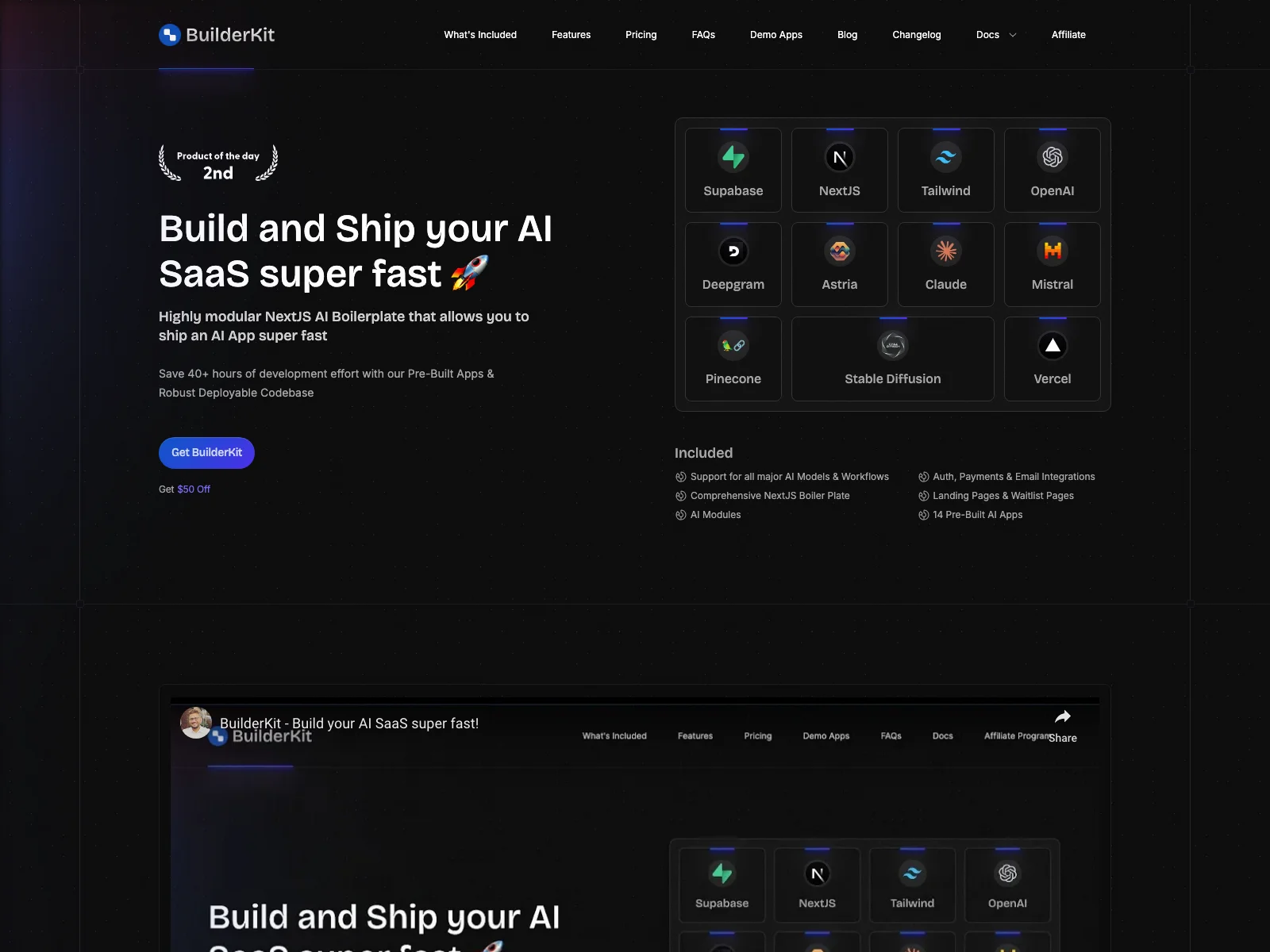 Build and Ship Your AI SaaS with BuilderKit - Save Time and Effort