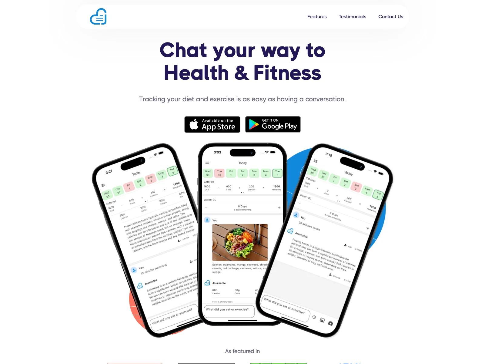 Journable: The AI-Powered Health Tracker for Easy Diet & Exercise Monitoring