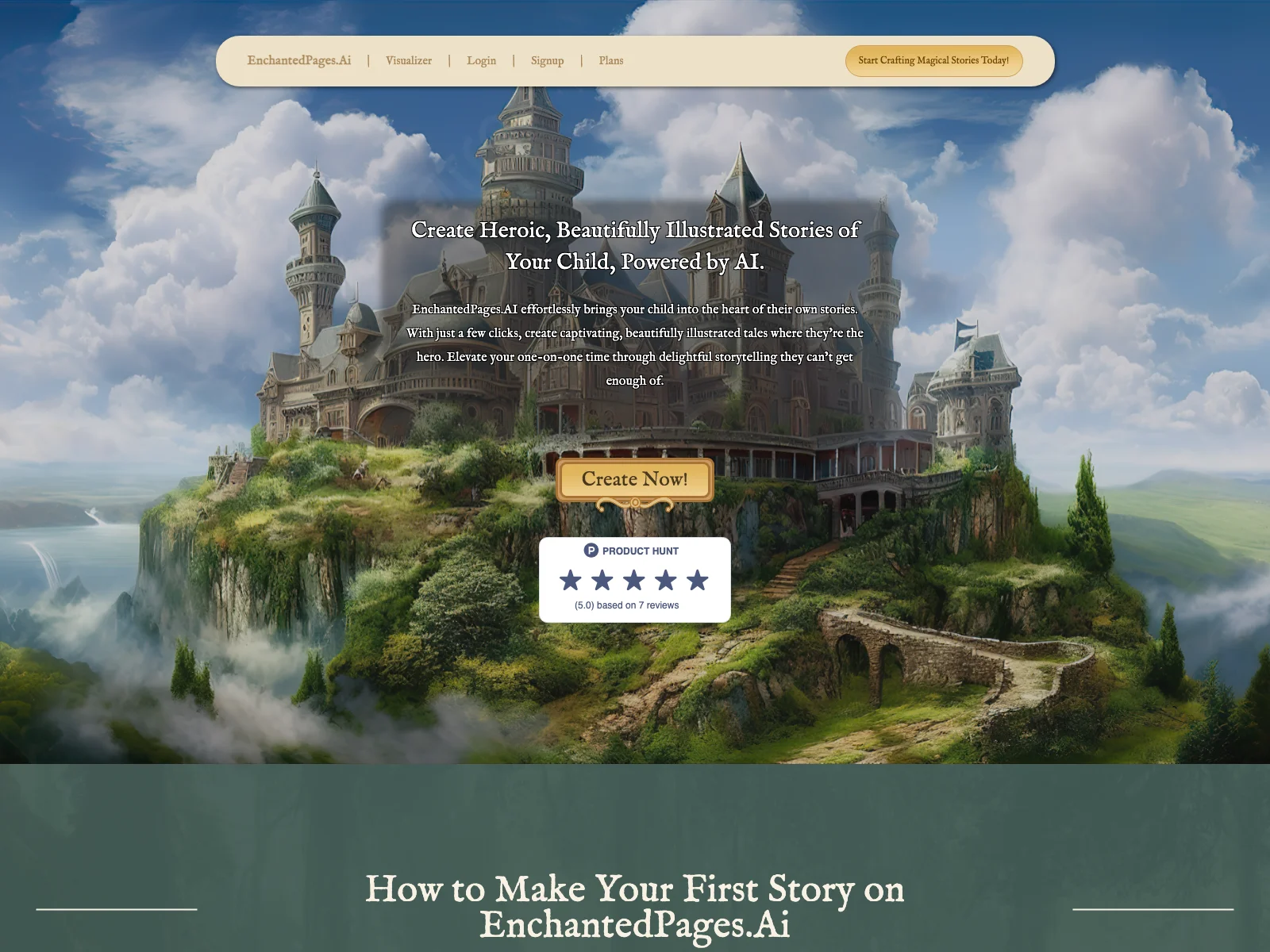 EnchantedPages.Ai: Creating Magical Stories for Kids