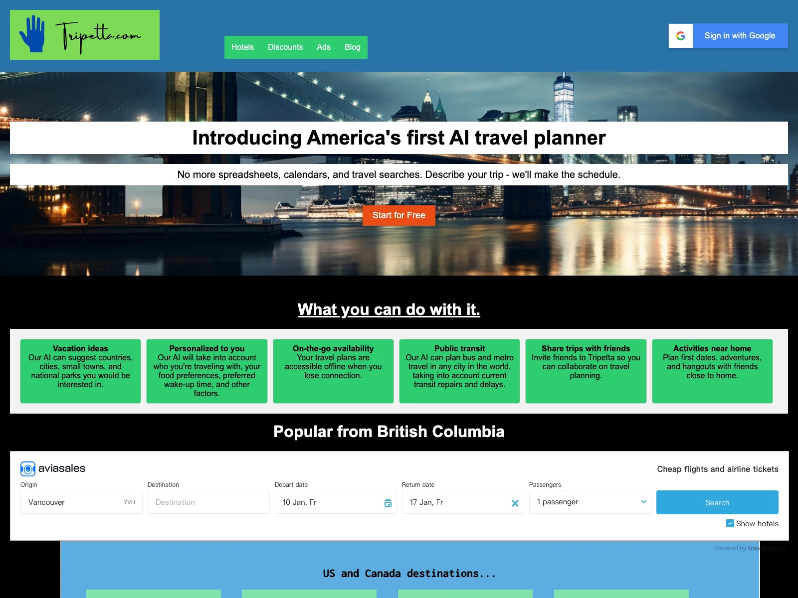 Tripetta: AI Travel Planner - Personalized Itineraries Made Easy