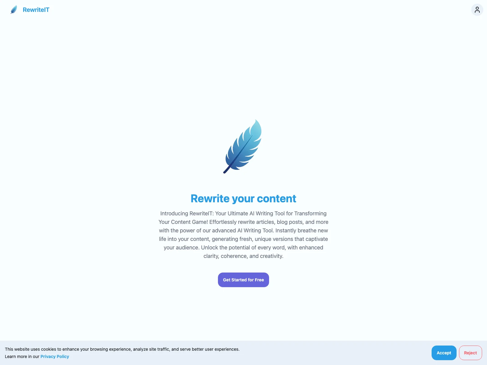 RewriteIT: Transform Your Writing with AI