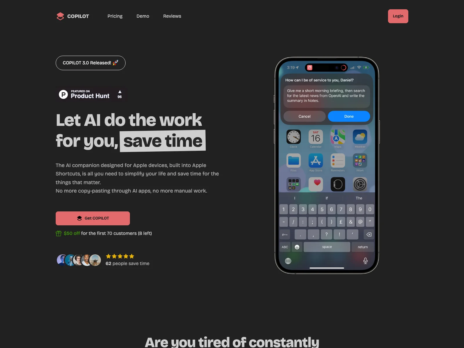 COPILOT: Simplify Tasks and Save Time with AI for Apple