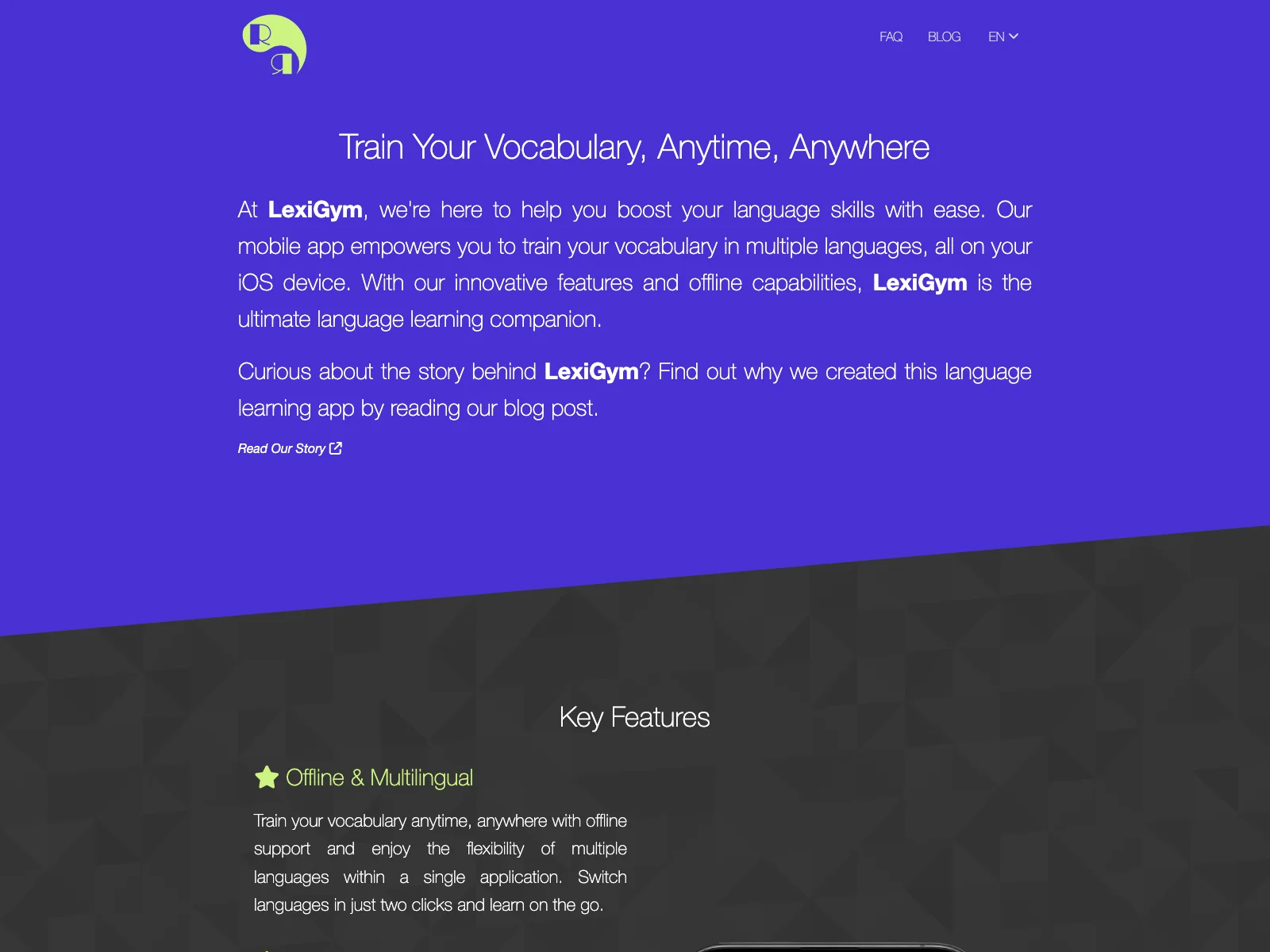 LexiGym: Boost Your Language Skills Anytime, Anywhere