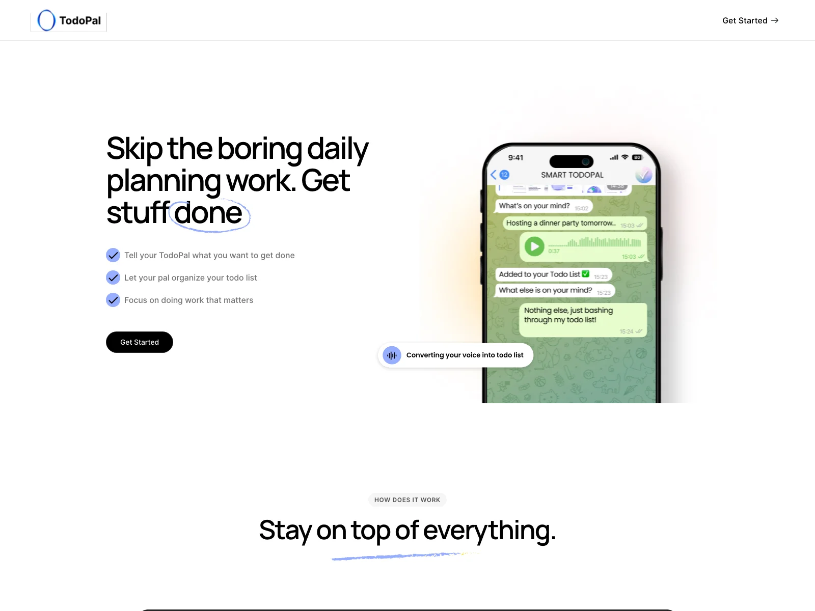 TodoPal: Streamline Your Daily Tasks