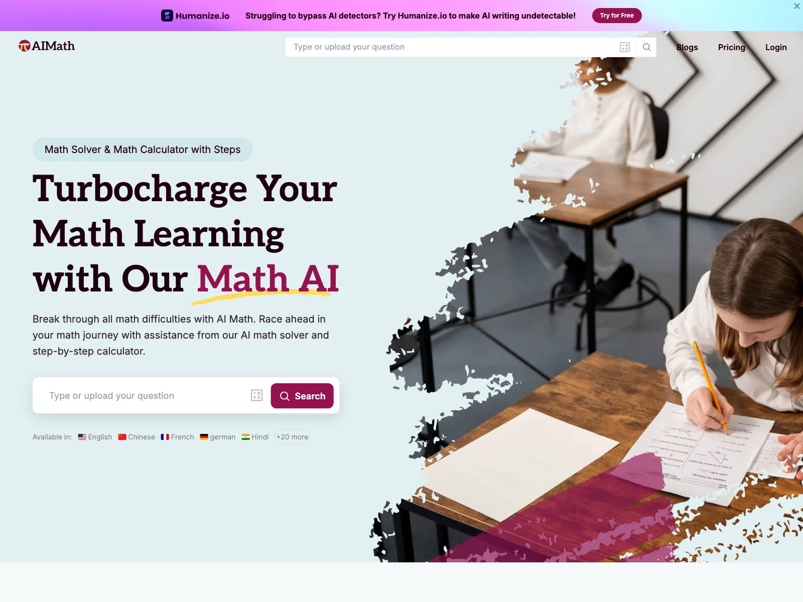 AI Math: The Ultimate Free Online Math AI Solver & Calculator with Steps for Effortless Math Problem Solving