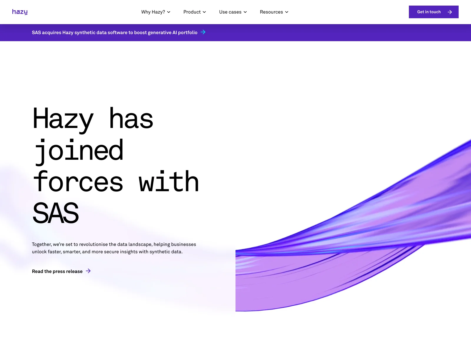 Hazy: Unlocking Business Insights with Synthetic Data