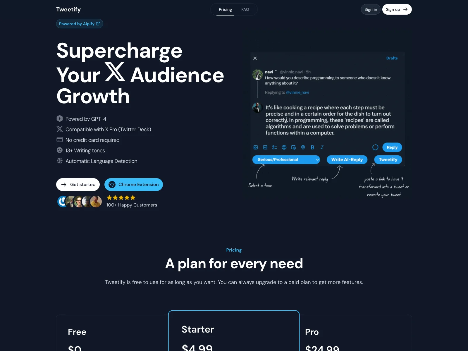 Supercharge Your X Audience Growth with Tweetify