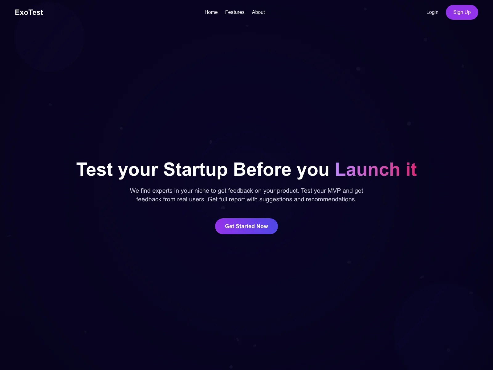 ExoTest: Empowering Startups with AI-Driven Product Testing and Valuable Feedback