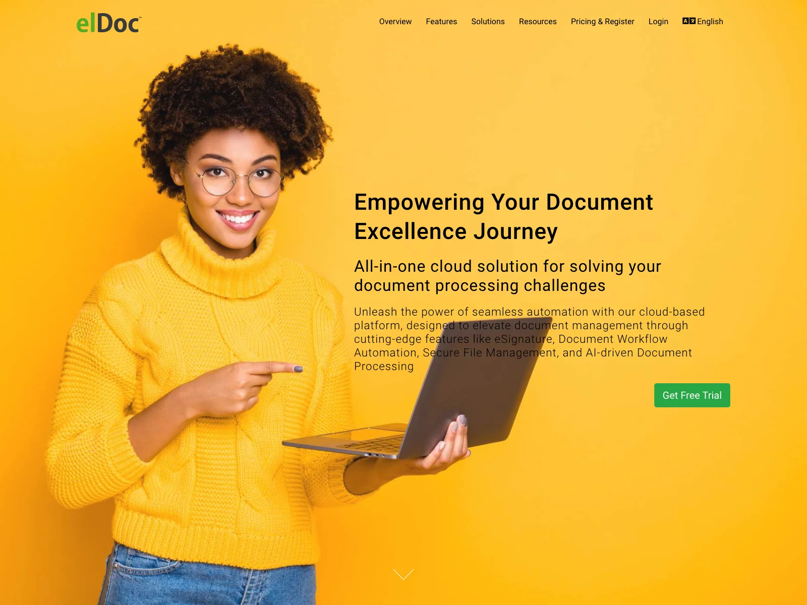 elDoc: Empowering Document Excellence with AI