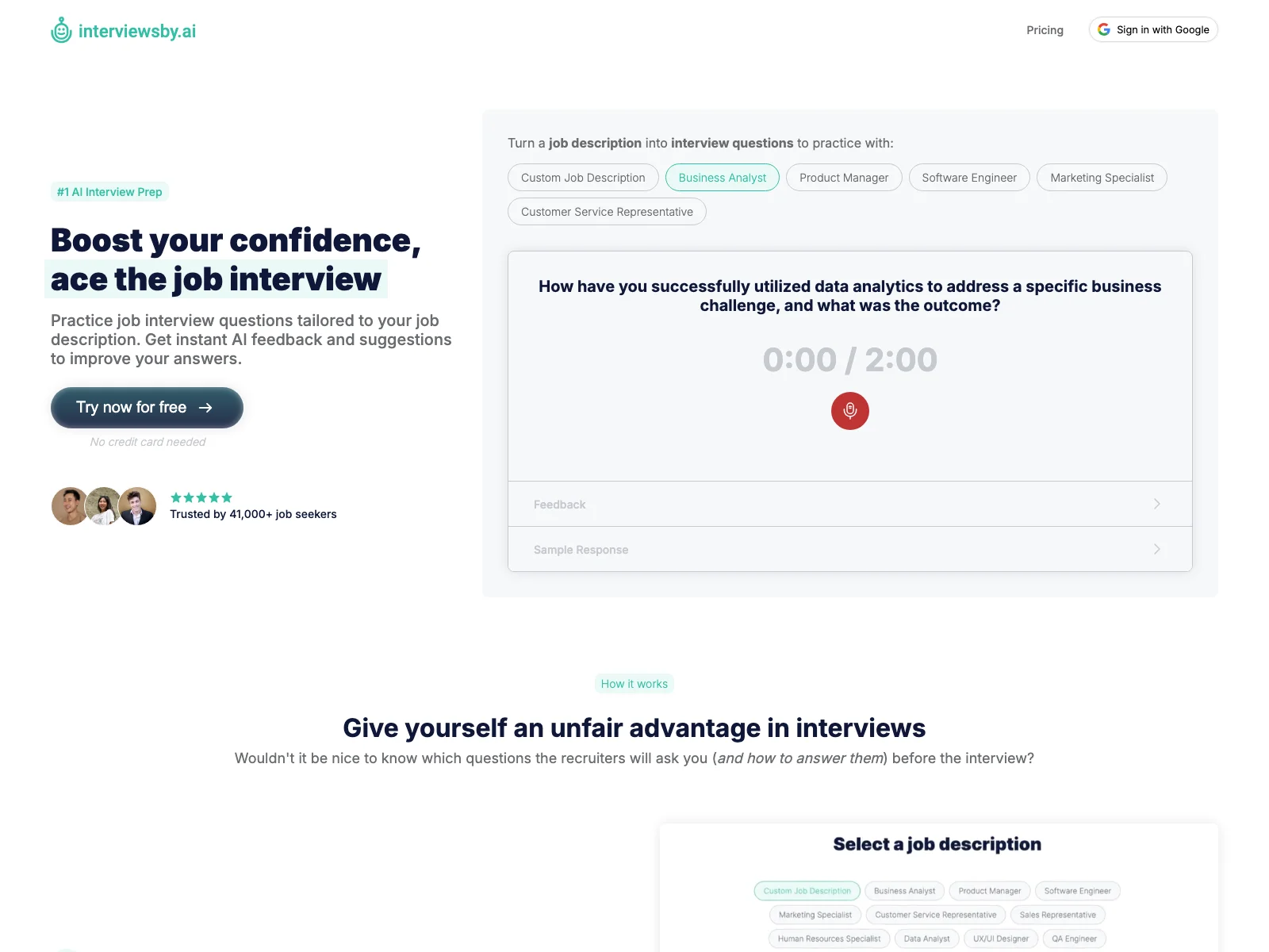 Interviews by AI: Ace Your Interviews with AI-Powered Prep