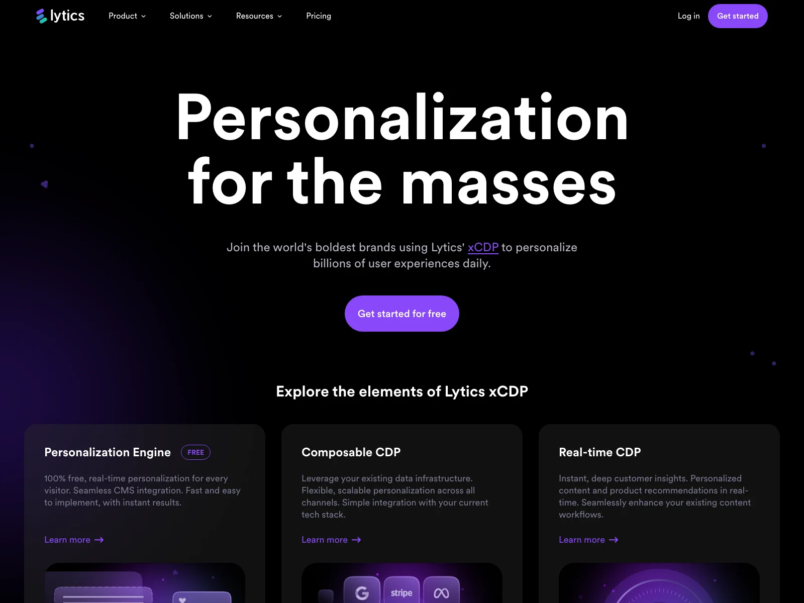 Lytics CDP: Personalize User Experiences & Drive Results