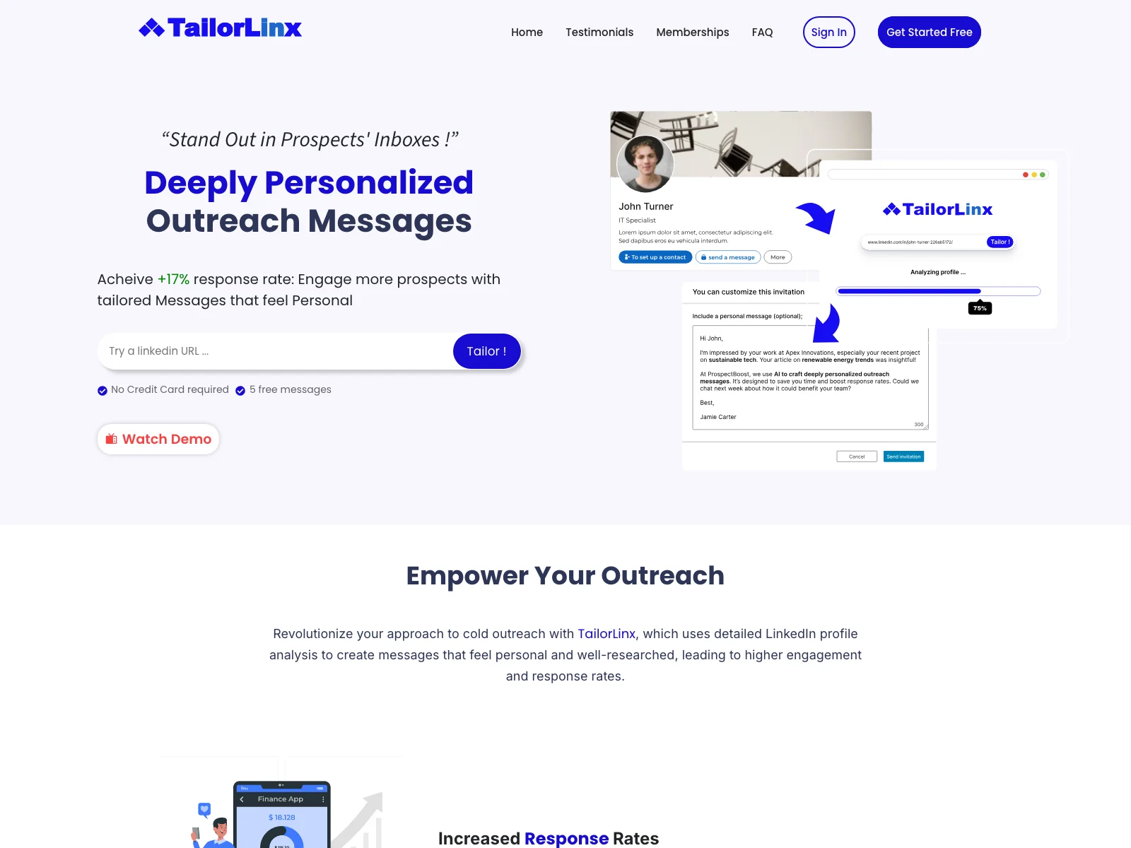 TailorLinx: Boost Sales with Personalized Outreach