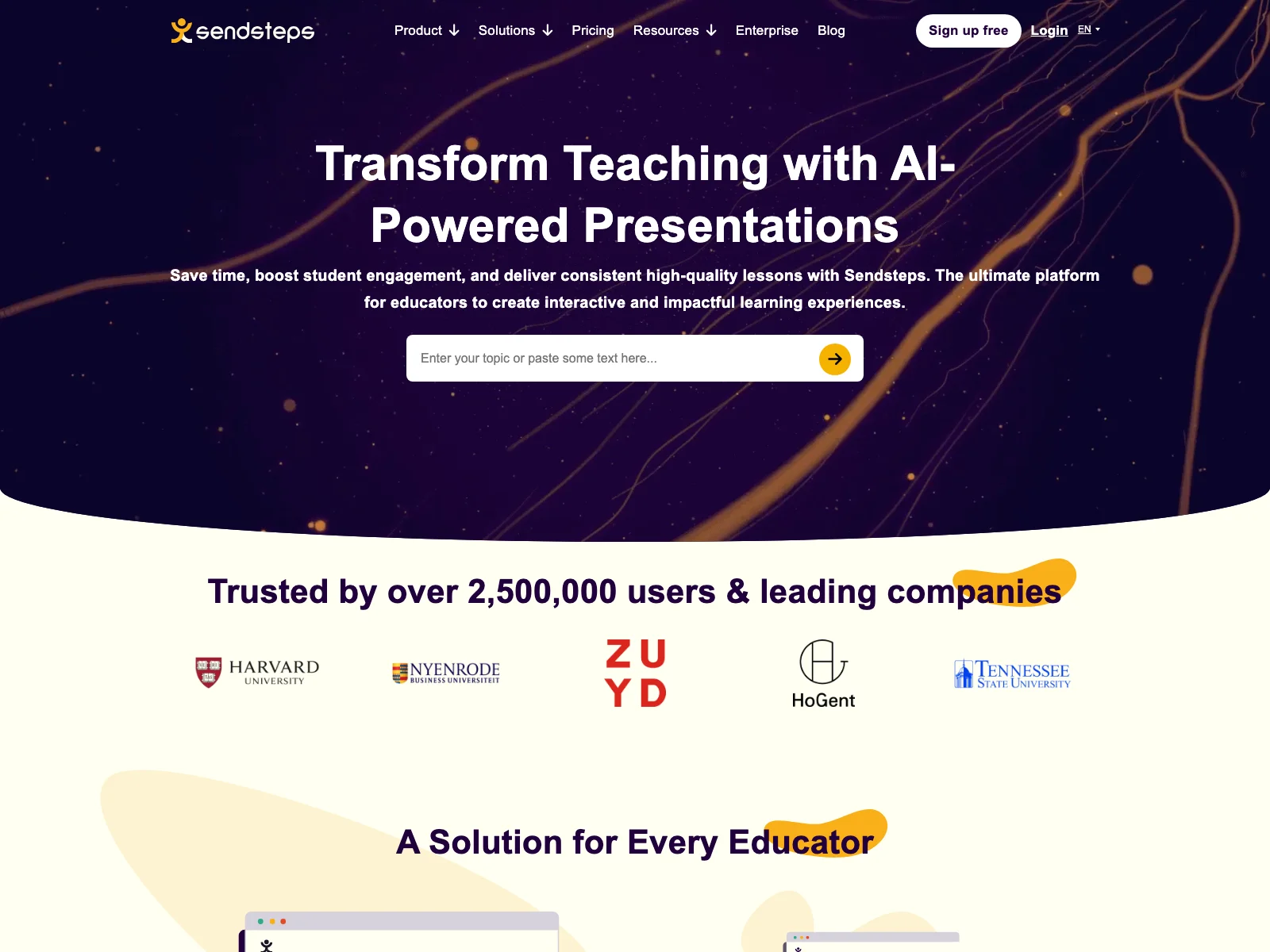 Revolutionize Your Teaching with Sendsteps: The AI-Powered Presentation Solution