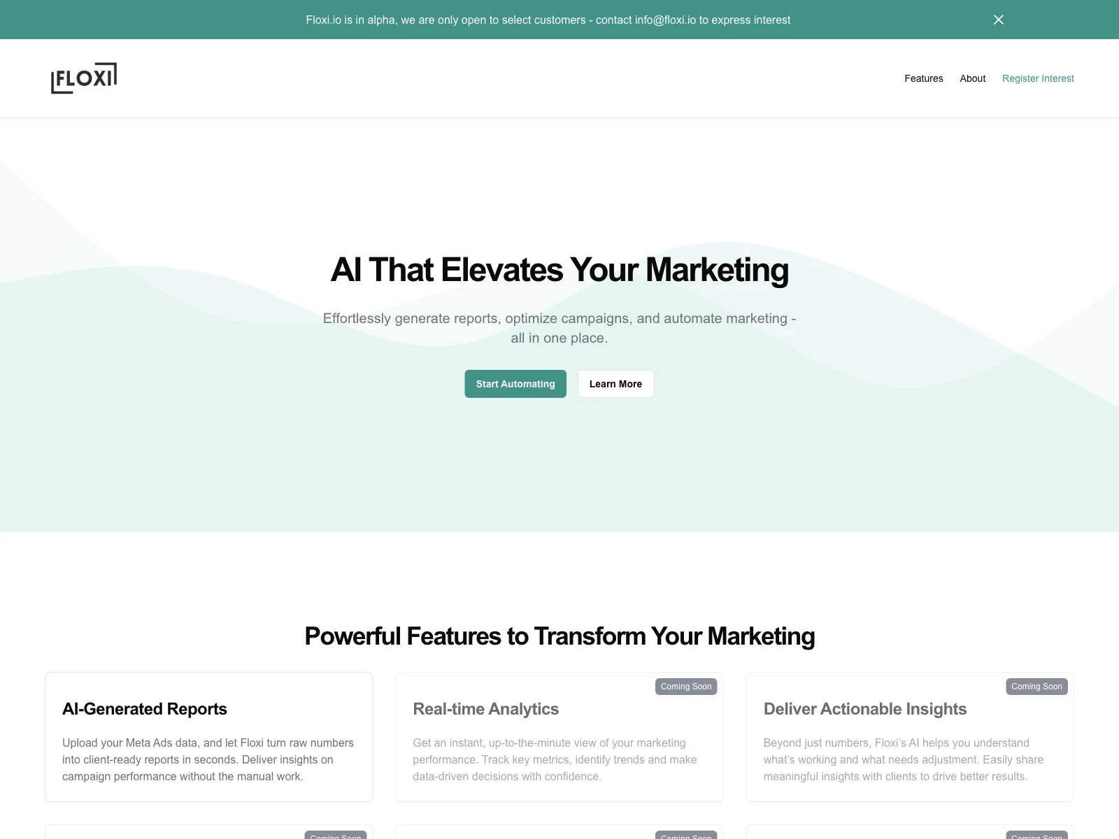 Floxi.io: Elevate Your Marketing with AI