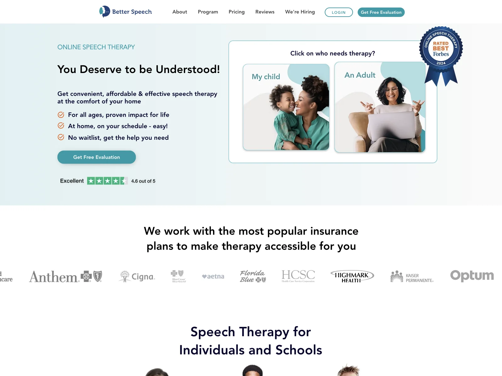 Better Speech Online Speech Therapy: Convenient & Effective