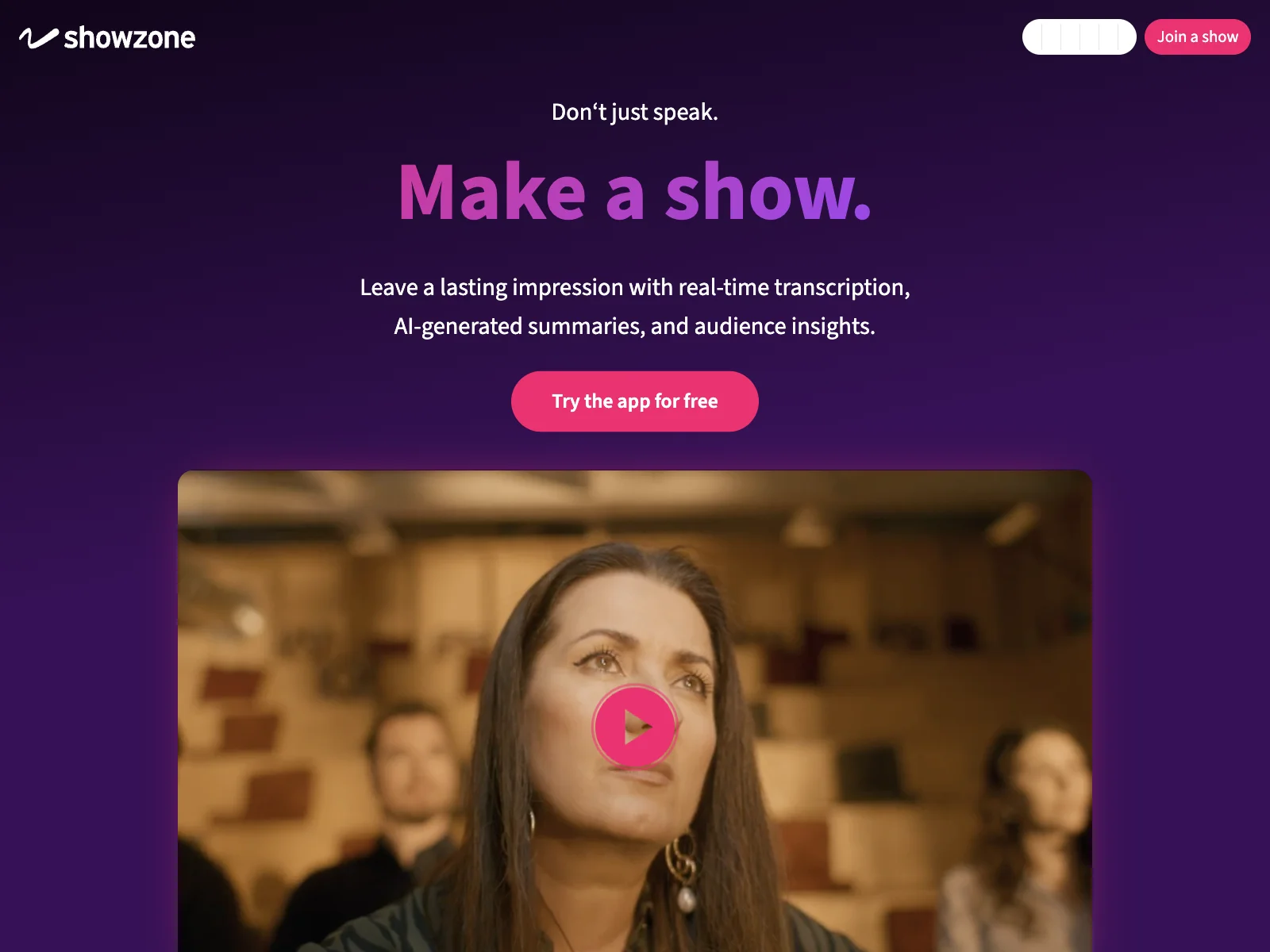 Showzone: Transform Your Presentations with AI