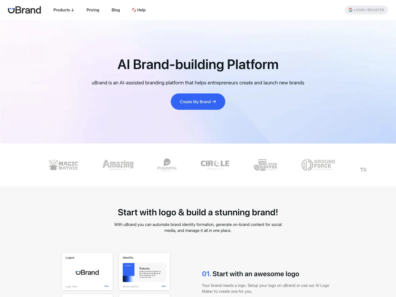 uBrand: Empowering Entrepreneurs with AI Branding