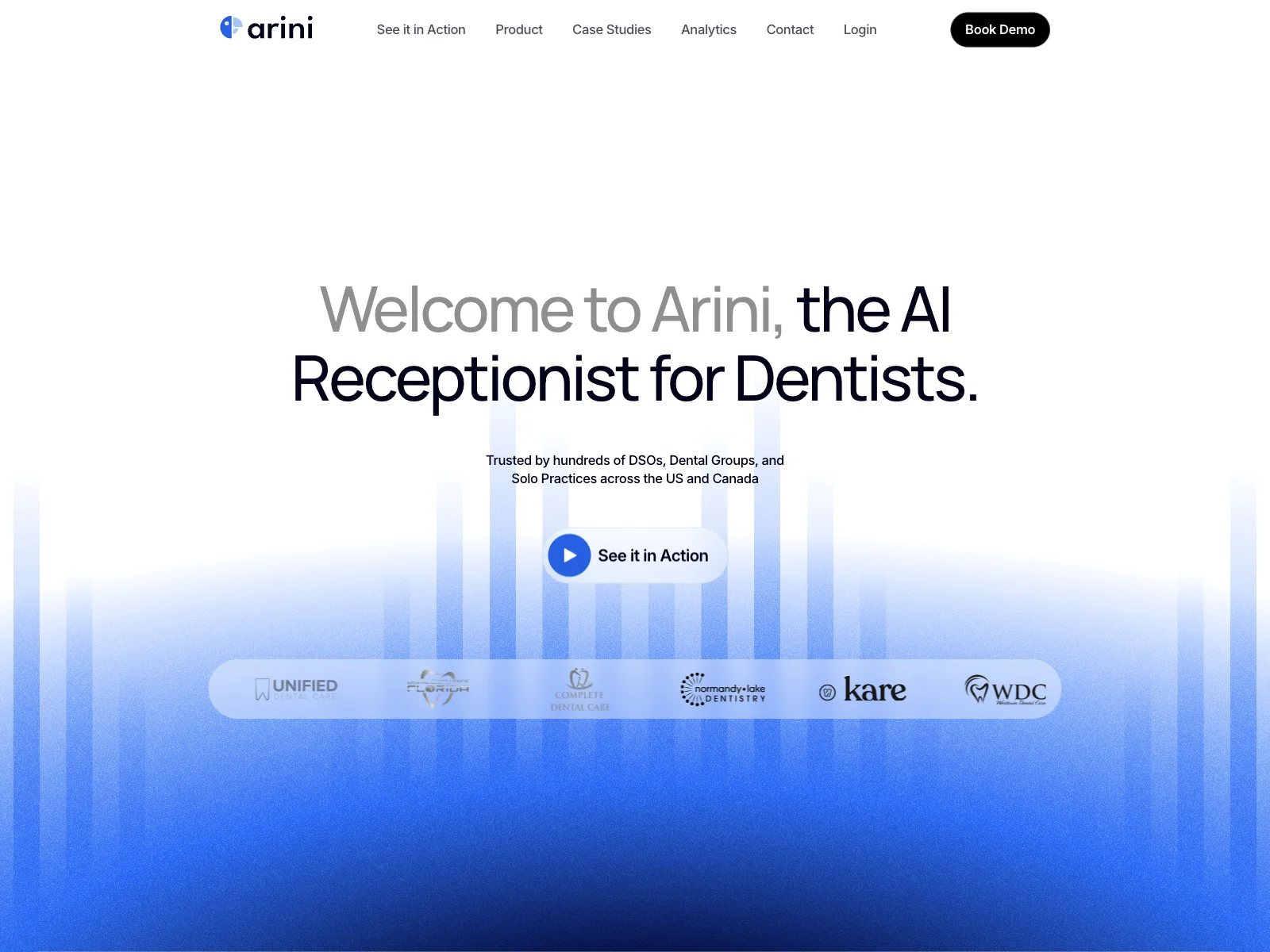 Arini: The Leading AI Receptionist for Dentists