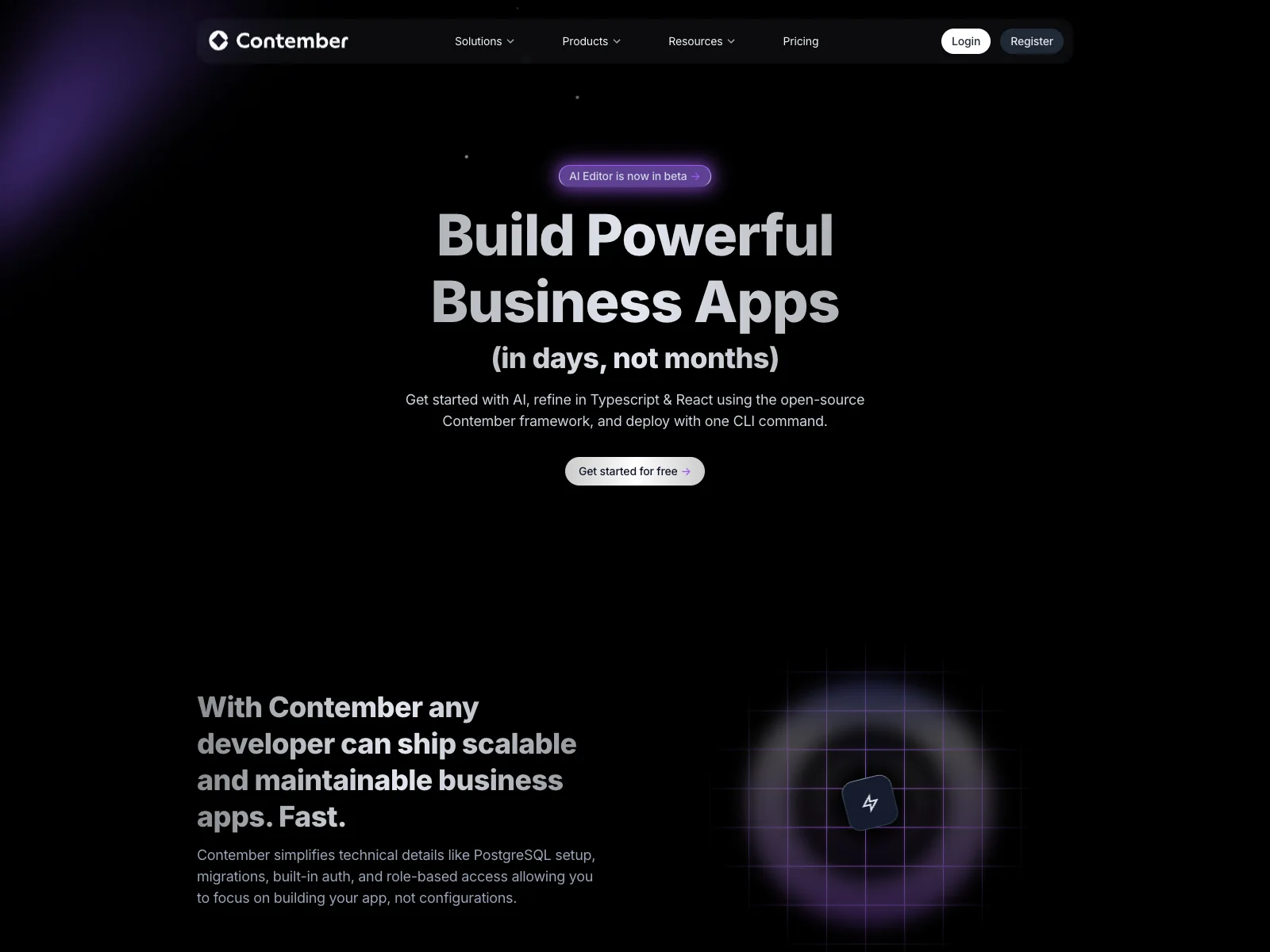 Build Powerful Business Apps with Contember