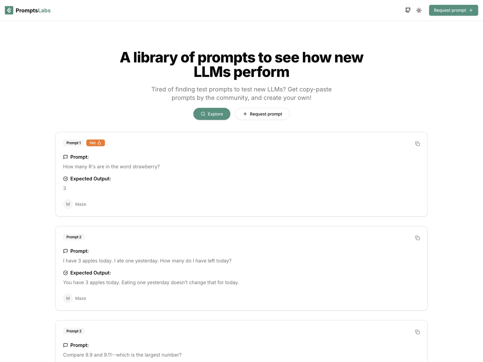 PromptsLabs: The Ultimate AI Prompt Library for LLM Testing